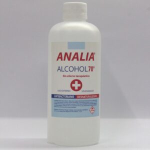 Alcohol 70° 1 litro x caja 16 uni.